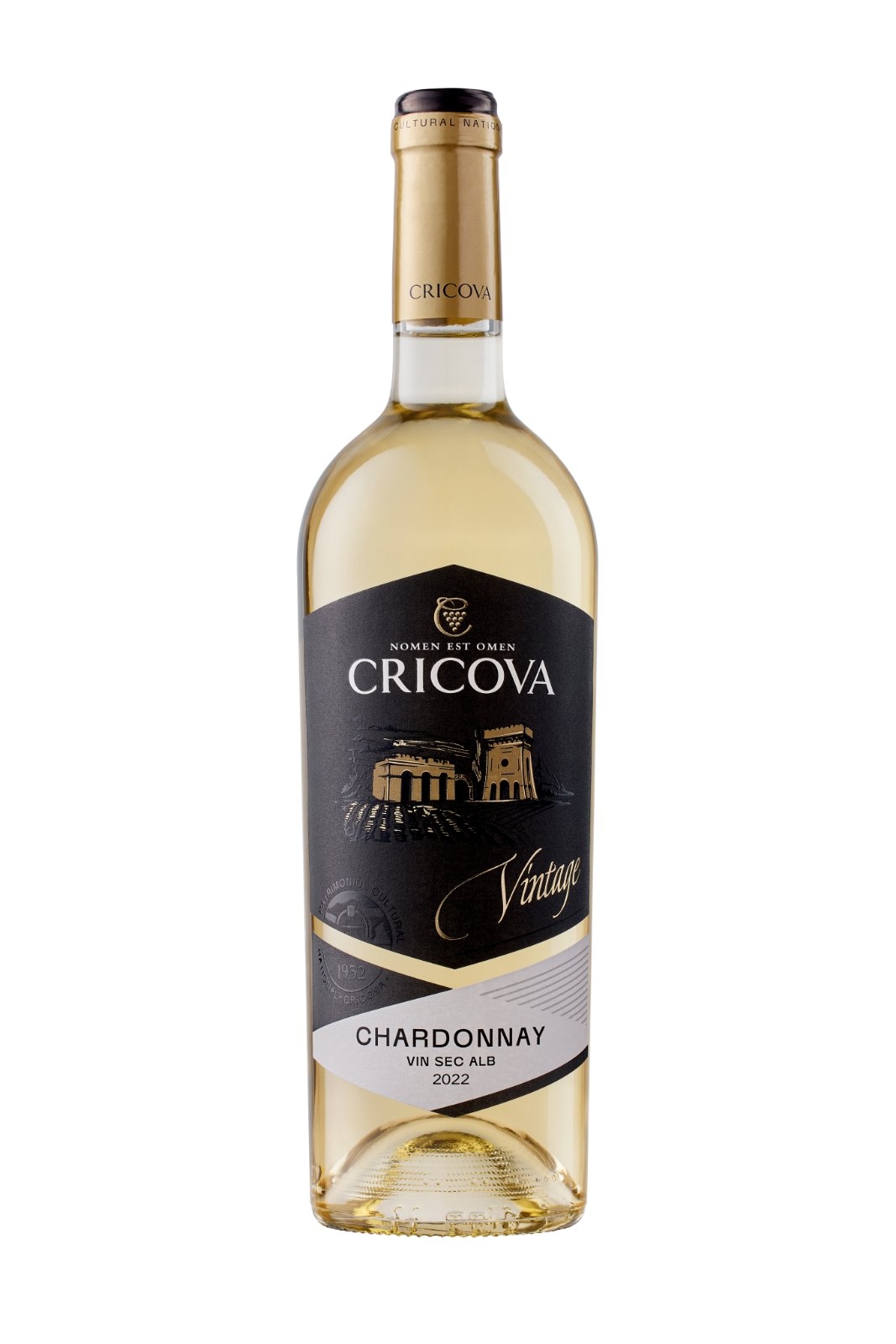 VIN CRICOVA VINTAGE CHARDONNAY ALB SEC 0.75L
