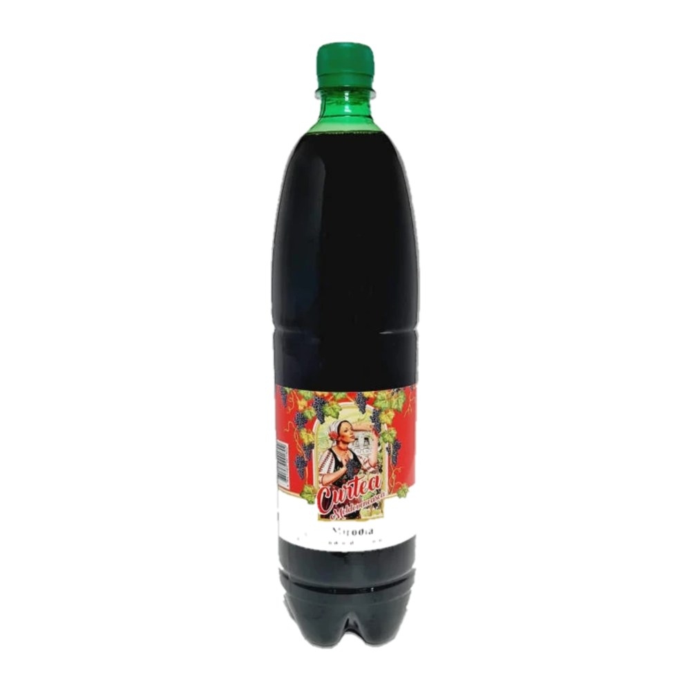 Carlevana Curtea Moldovenească Mirodia Semi-Sweet Red Wine, PET, 1.5 L