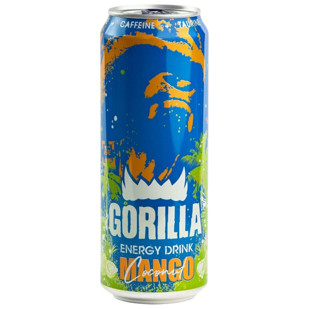 BAUTURA GORILA  ENERGY MANGO-COCOS DOZA 0.45L