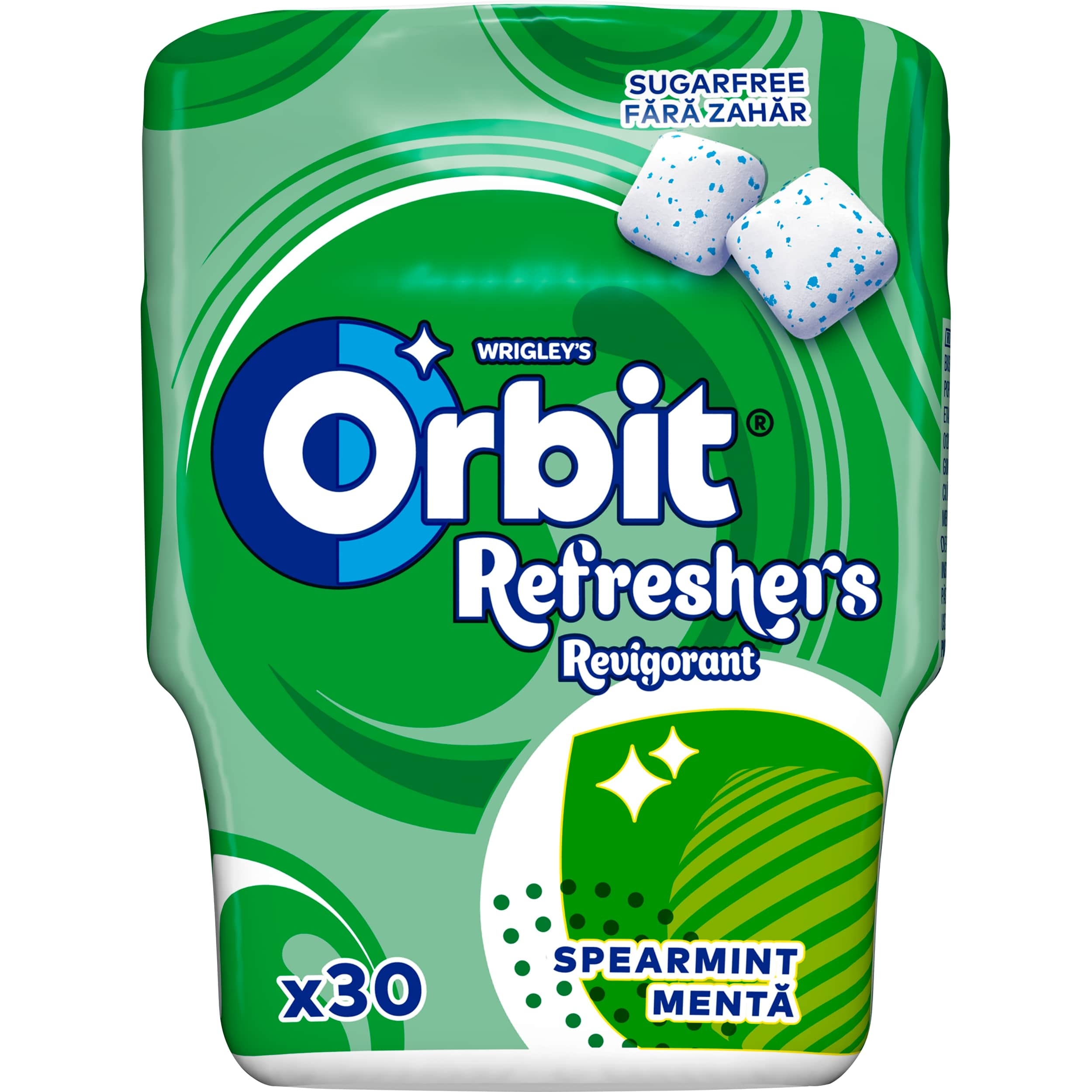 GUME ORBIT REFRESHER SPEARMINT BOTTLE