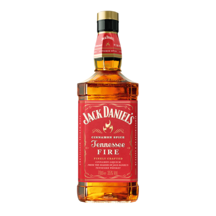 WHISKY JACK DANIEL’S FIRE 0.7L