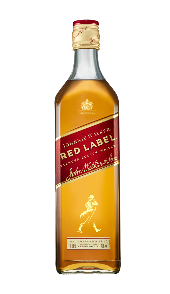 WHISKY JOHNNIE WALKER RED LABEL 1L