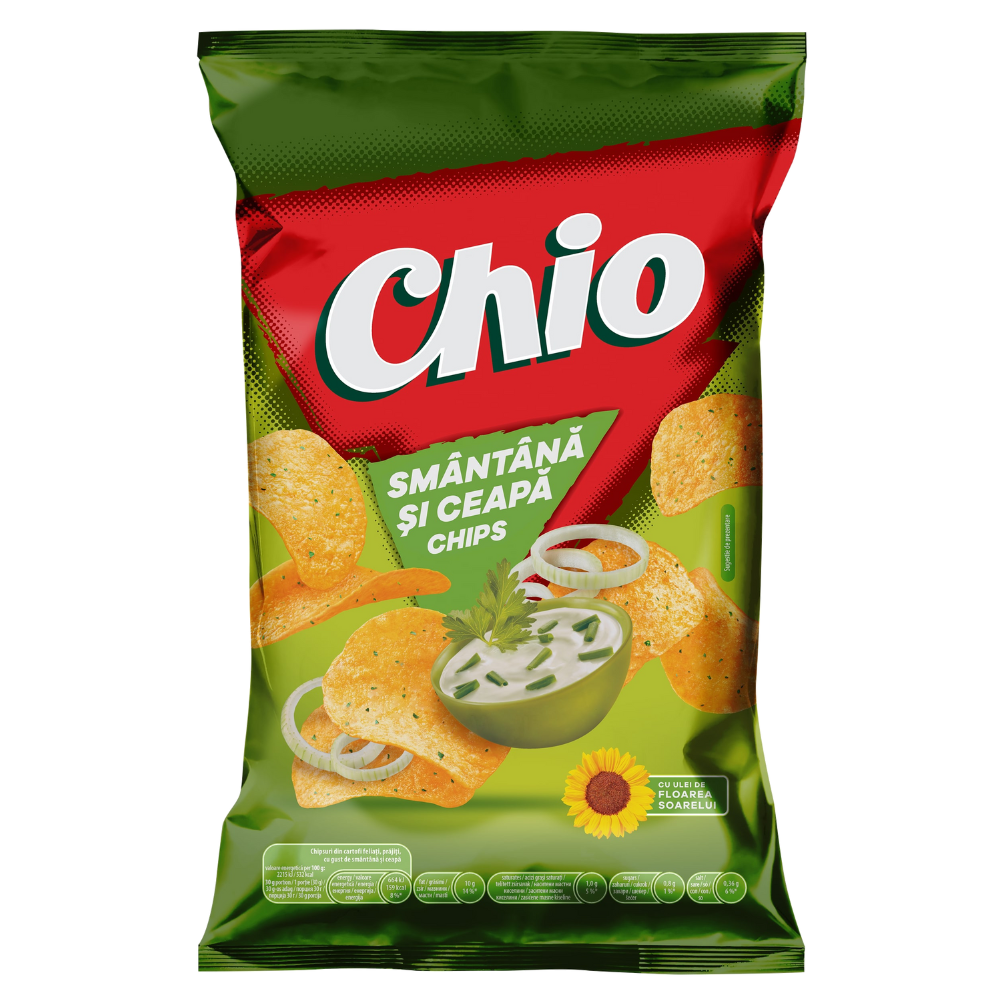 CHIPSURI CHIO SMANTANA & CEAPA 125G