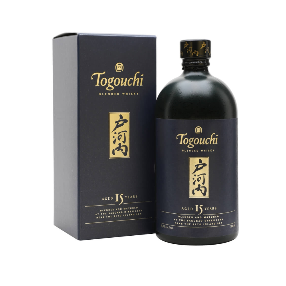 WHISKY TOGOUCHI 15 ANI ALC.43,8% 0,7L