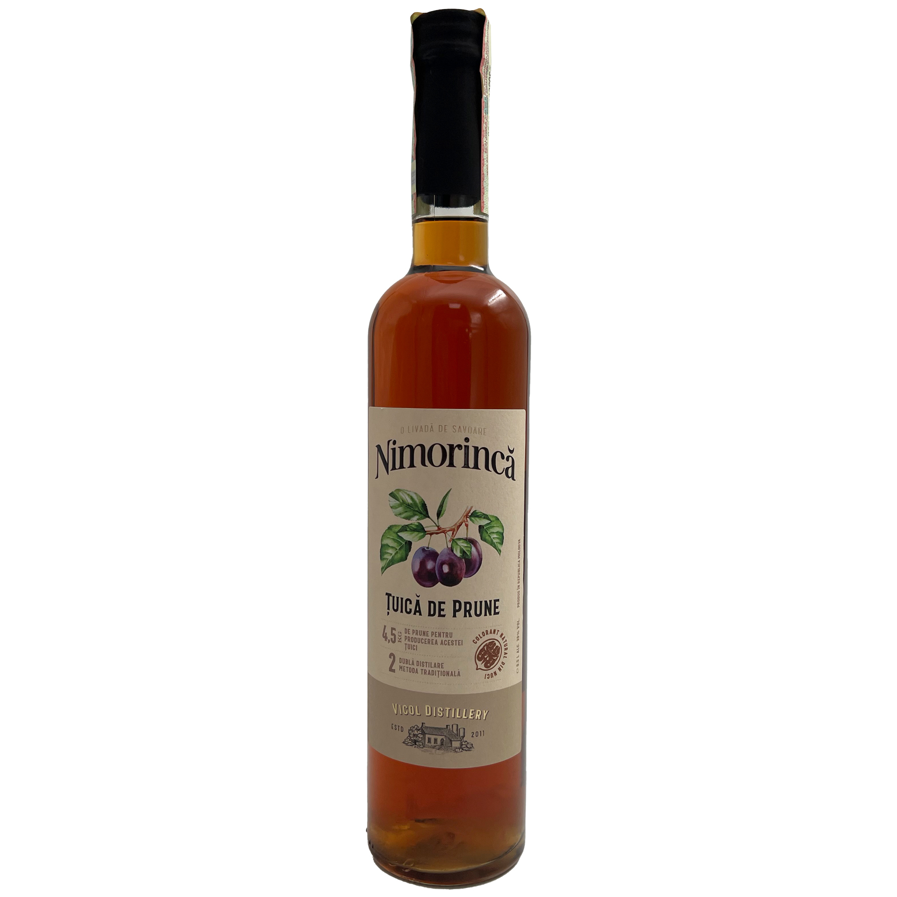 TUICA NIMORINKA DE PRUNE MACERAT 0,5L