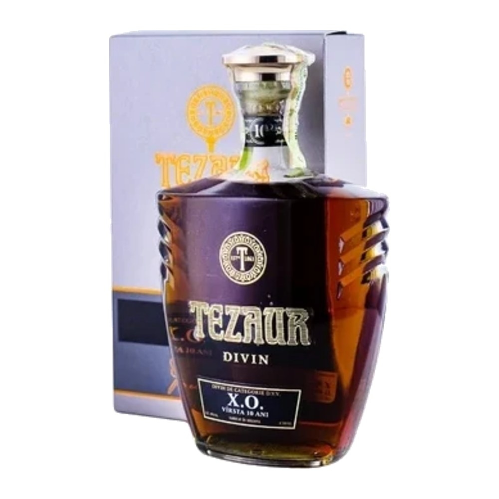 Divin Tezaur Gold XO, 10 ani, în cutie, 0,5 l