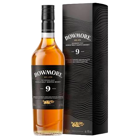 WHISKY BOWMORE 9 ANI 40% 0.7L CUTIE