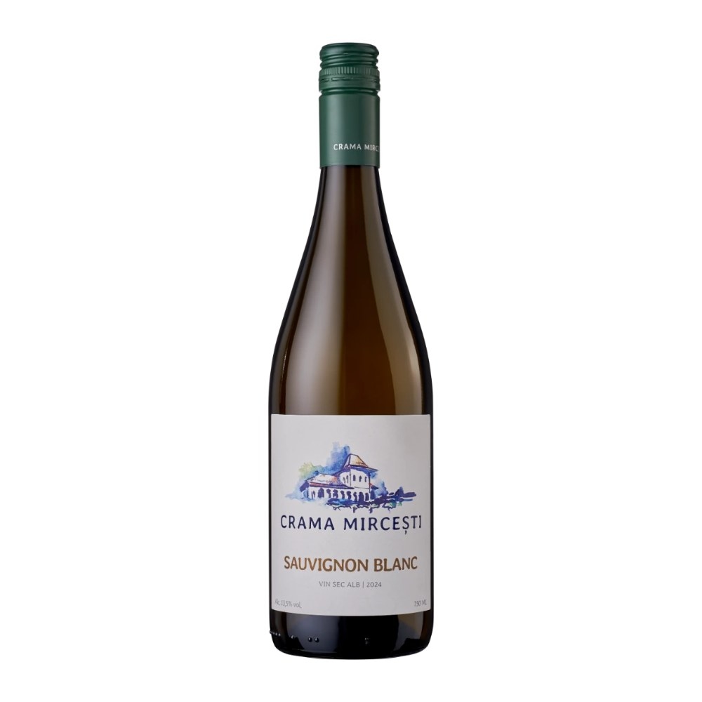 Вино Crama Mircești Sauvignon Blanc, белое, 0,75 л