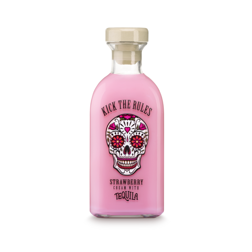 CREMA KICK THE RULES STRAWBERRY CU TEQUILA ALC.15% 0.7L