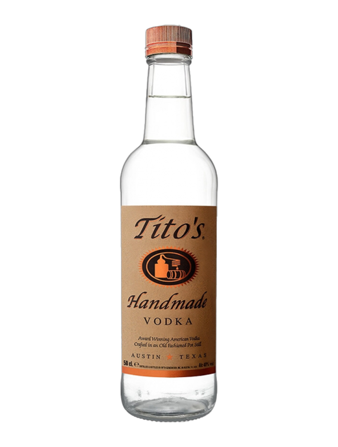 VODCA TITO'S HANDMADE VODCA 40% 0.5L