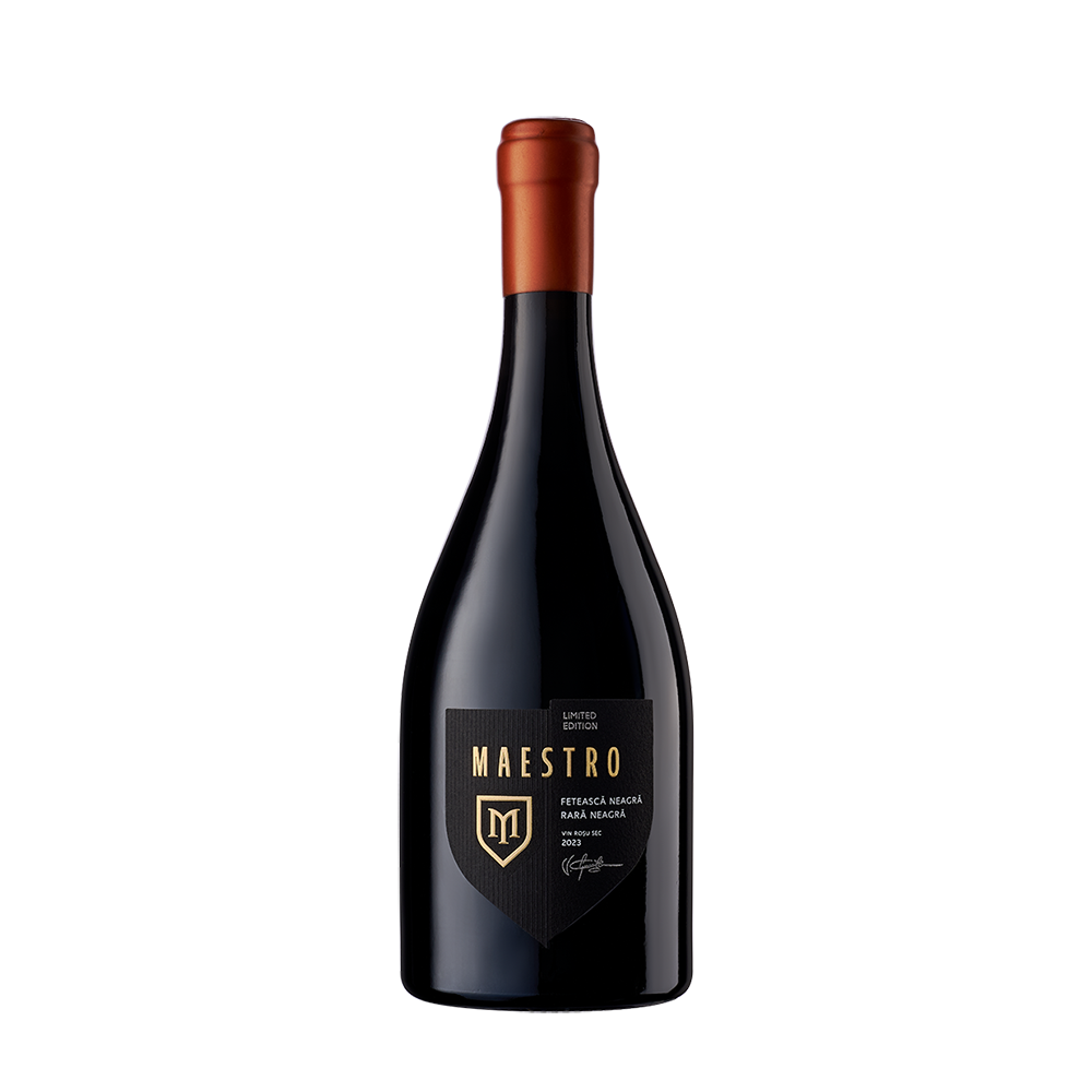 VIN MAESTRO VIRTUOSO FETEASCA NEAGRA & RARA NEAGRA ROSU SEC 0.75L