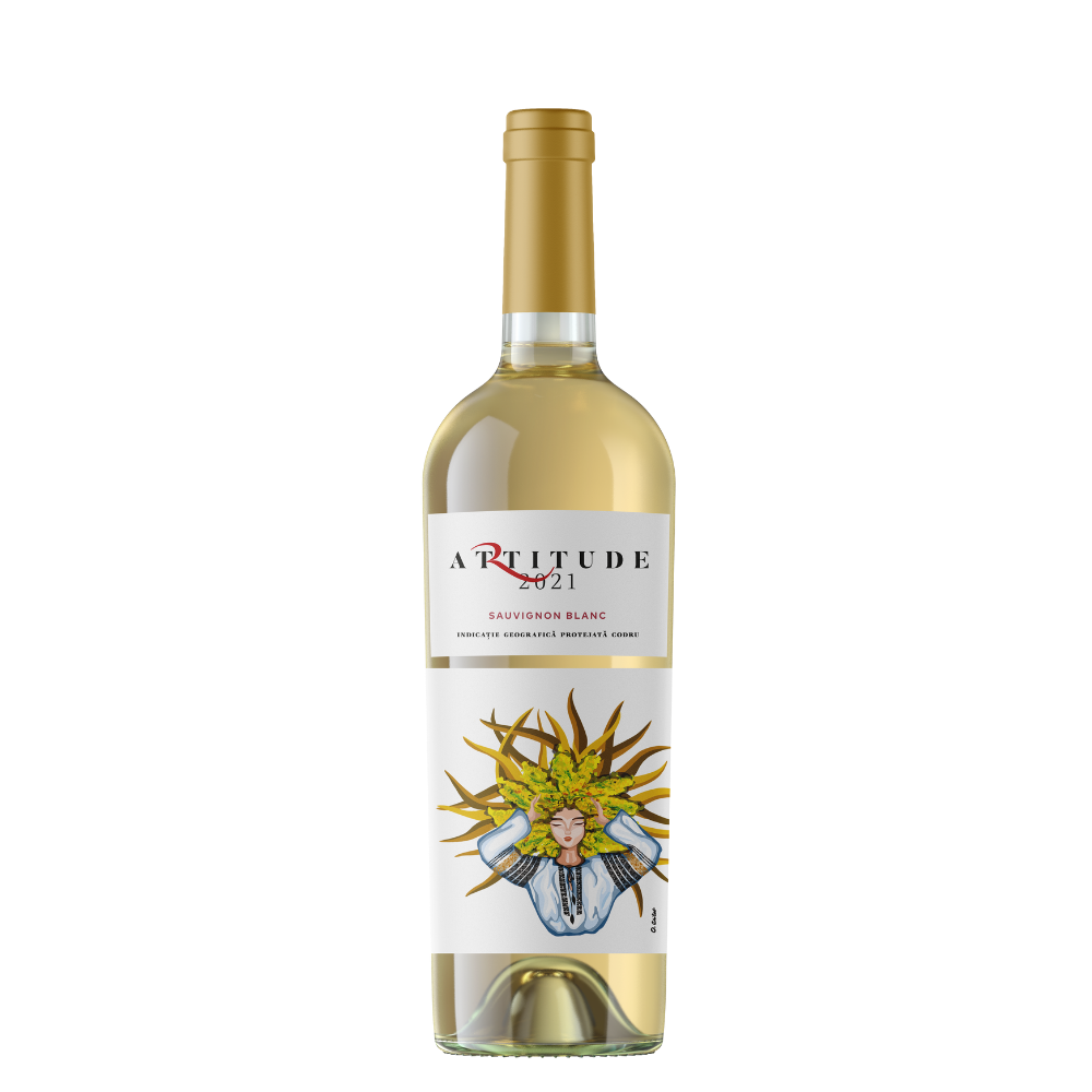 Doina Artitude Sauvignon IGP Dry White Wine, 0.75 L
