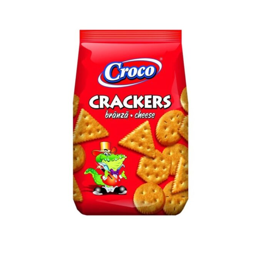 CRACKERS CU BRINZA CROCO 100G