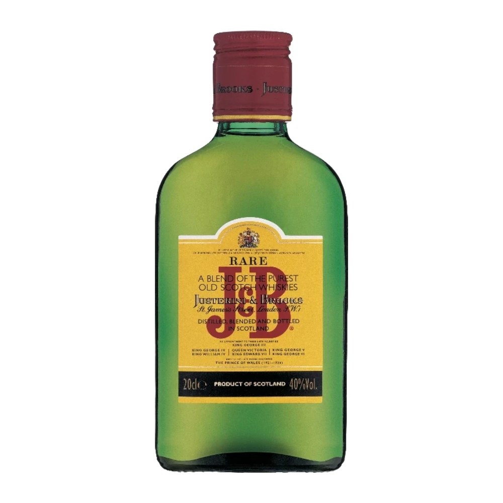 J&B Rare Blended Scotch Whisky, 0.2 L