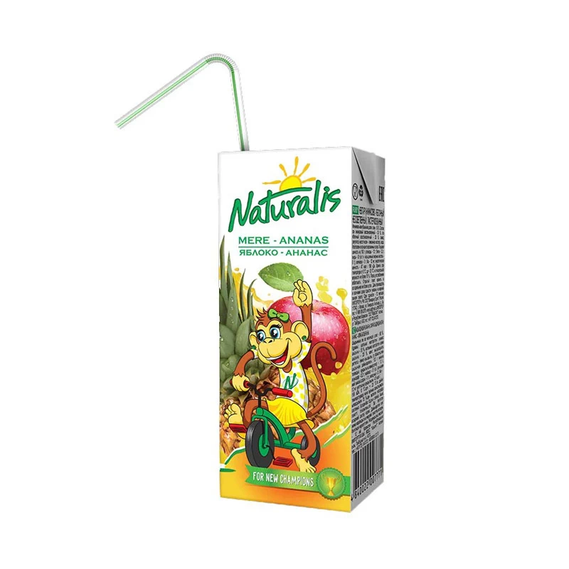 Nectar Naturalis de mere și ananas, 0,2 l
