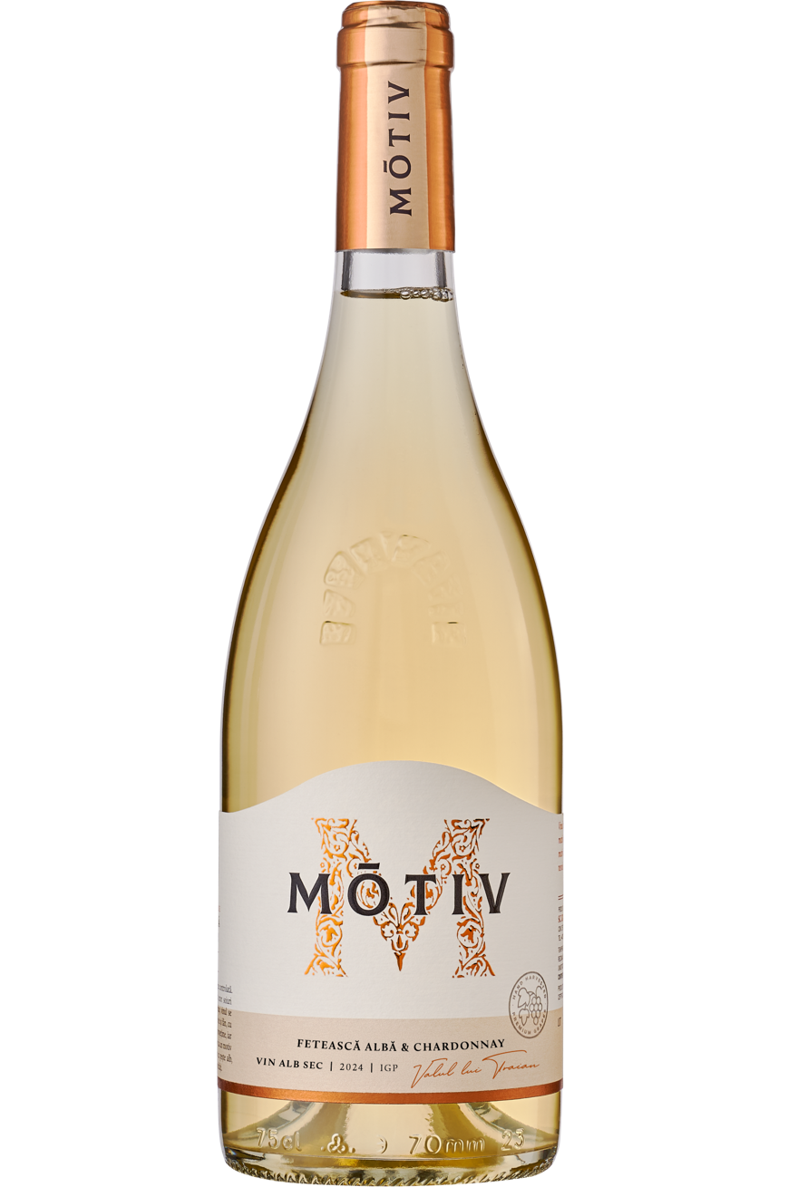 VIN MOTIV FETEASCA ALBA CHARDONNAY ALB SEC 0.75L