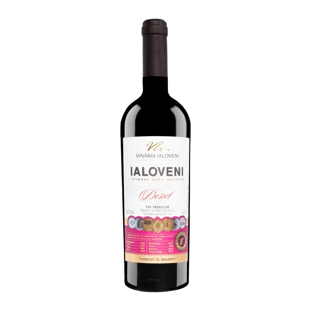 Ialoveni Solera Premium Pelicular Dessert White Wine, 0.75 L