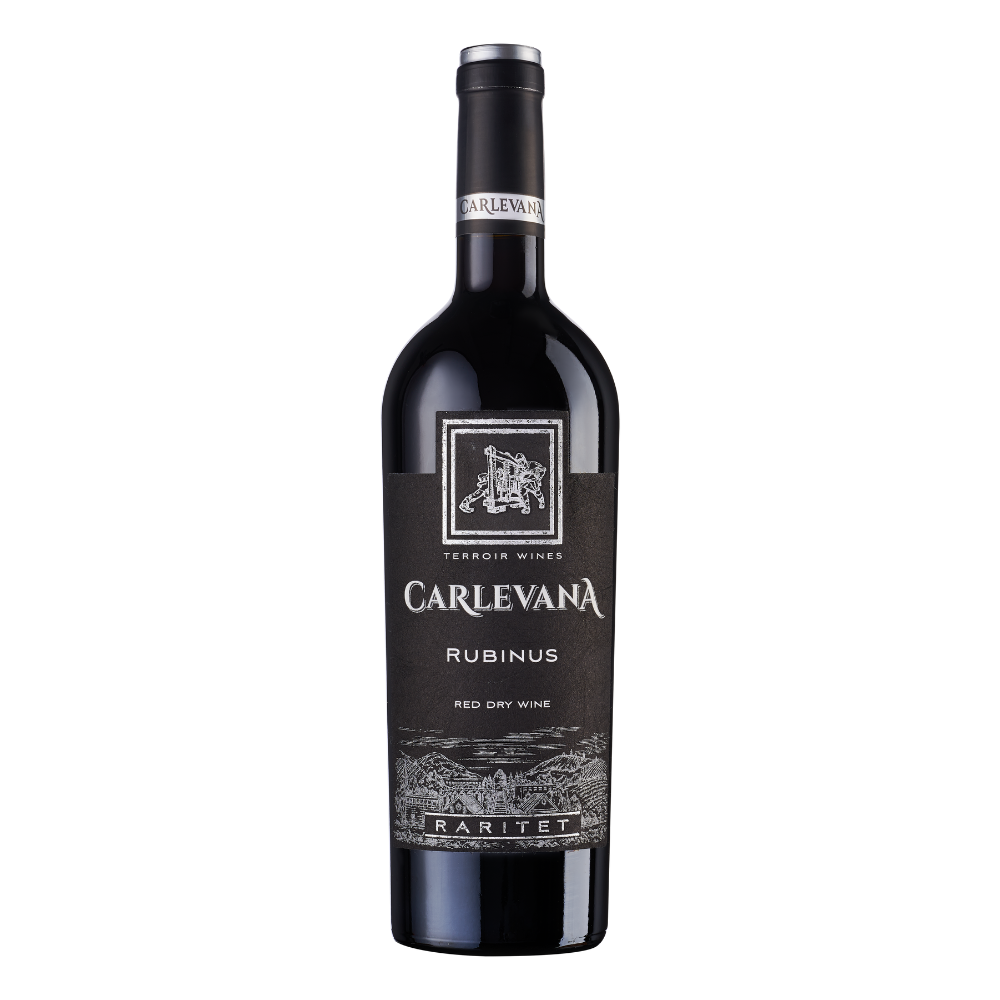 VIN CARLEVANA RARITET RUBINUS ROSU SEC 0.75L