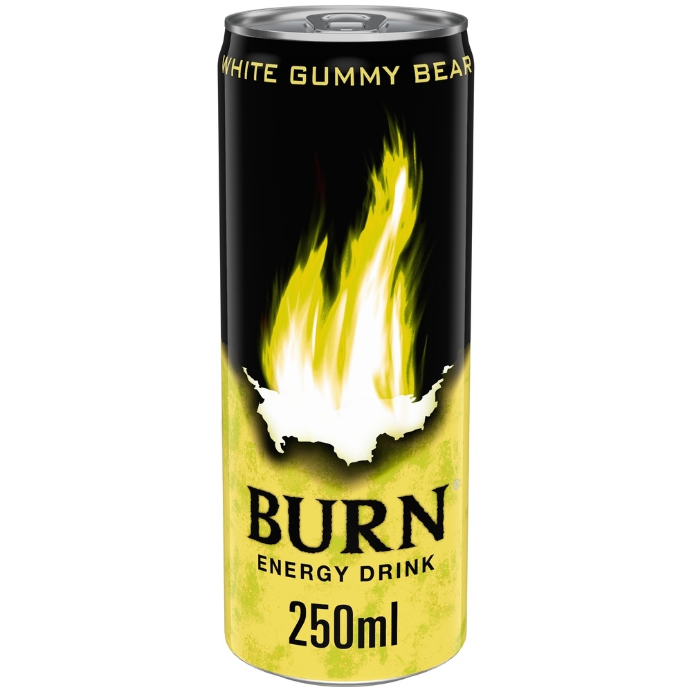 BAUTURA ENERGIZANTA BURN WHITE GUMMY BEAR 0.25L
