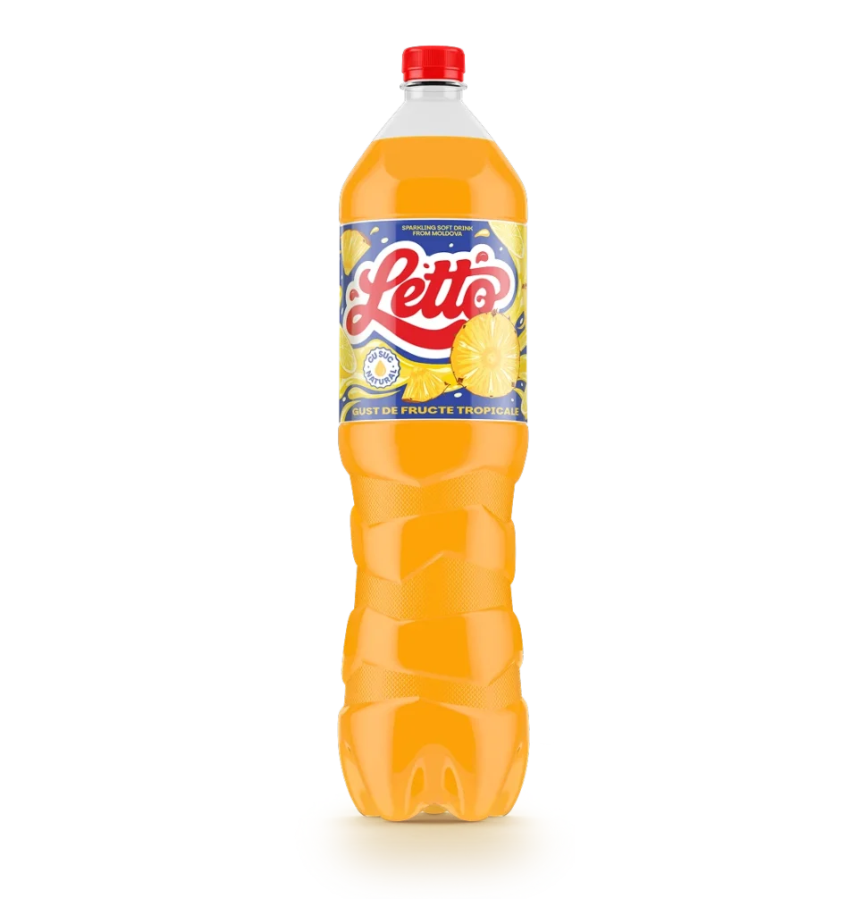 Letto Multifruit Soft Drink, PET, 1.5 L