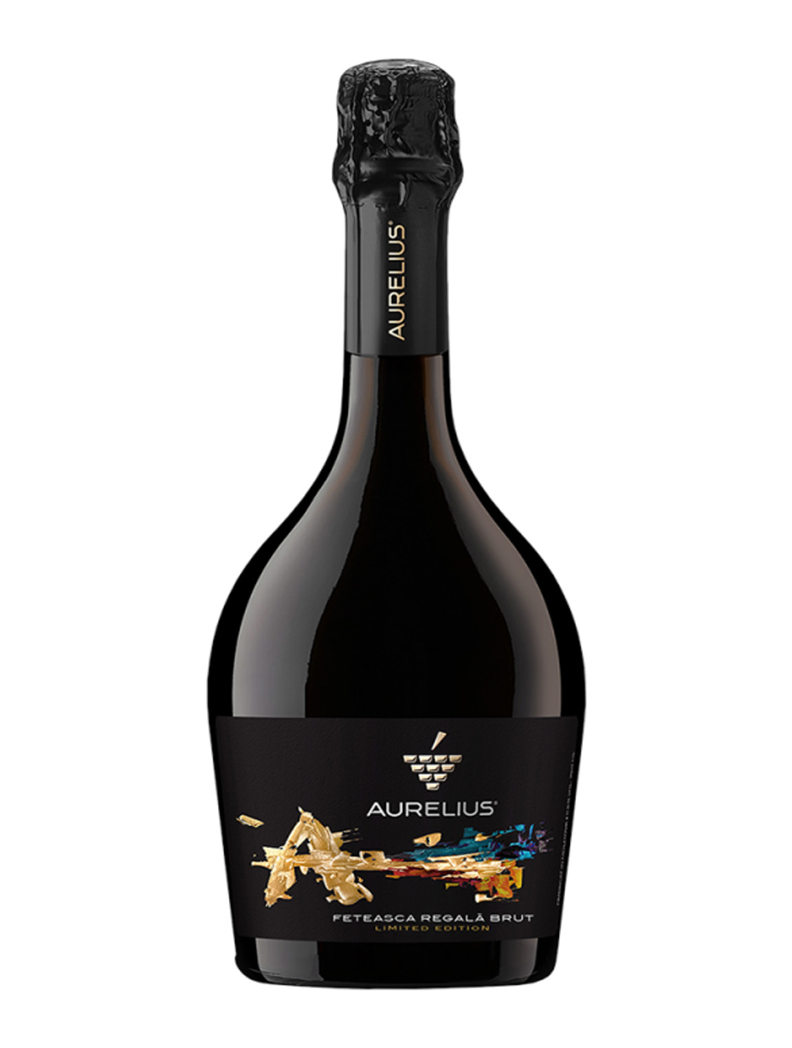 VIN SPUMANT MAURT AURELIUS FETEASCA REGALA DE CALITATE ALB BRUT 0.75L