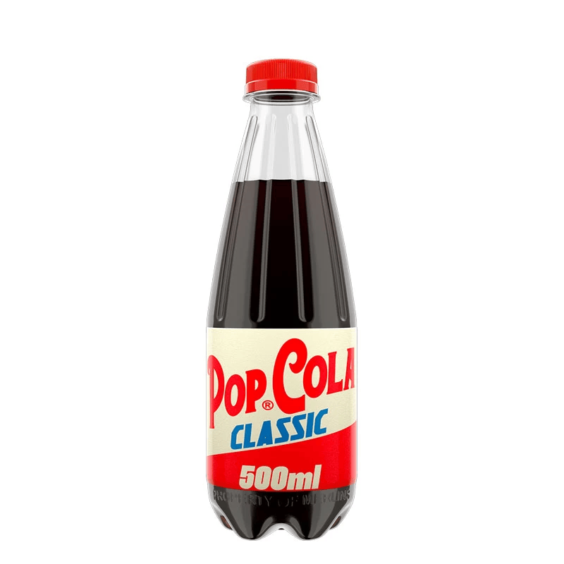 Газированный напиток Merlin's Pop Cola Classic, ПЭТ, 0,5 л
