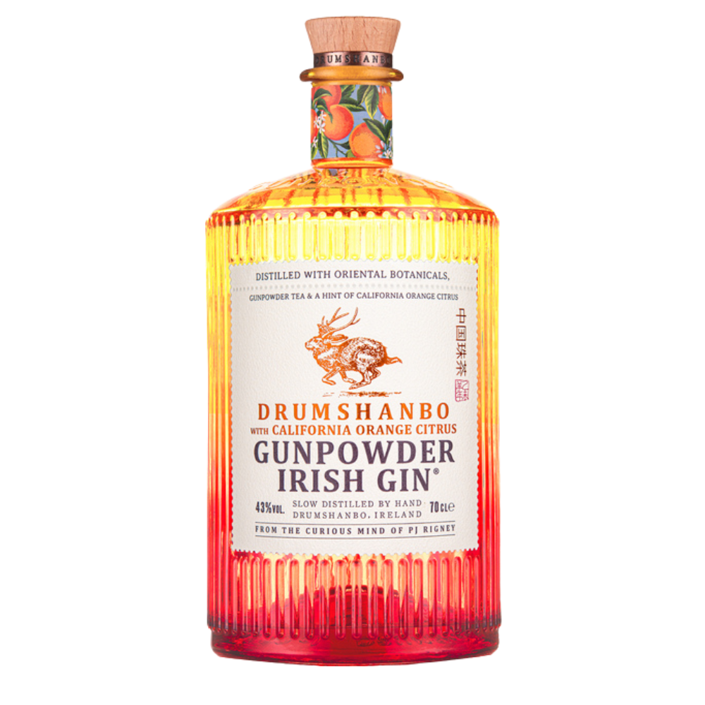 GIN DRUMSHANBO GUNPOWDER IRISH CALIFORNIA ORANGE ALC.43% 0,7L