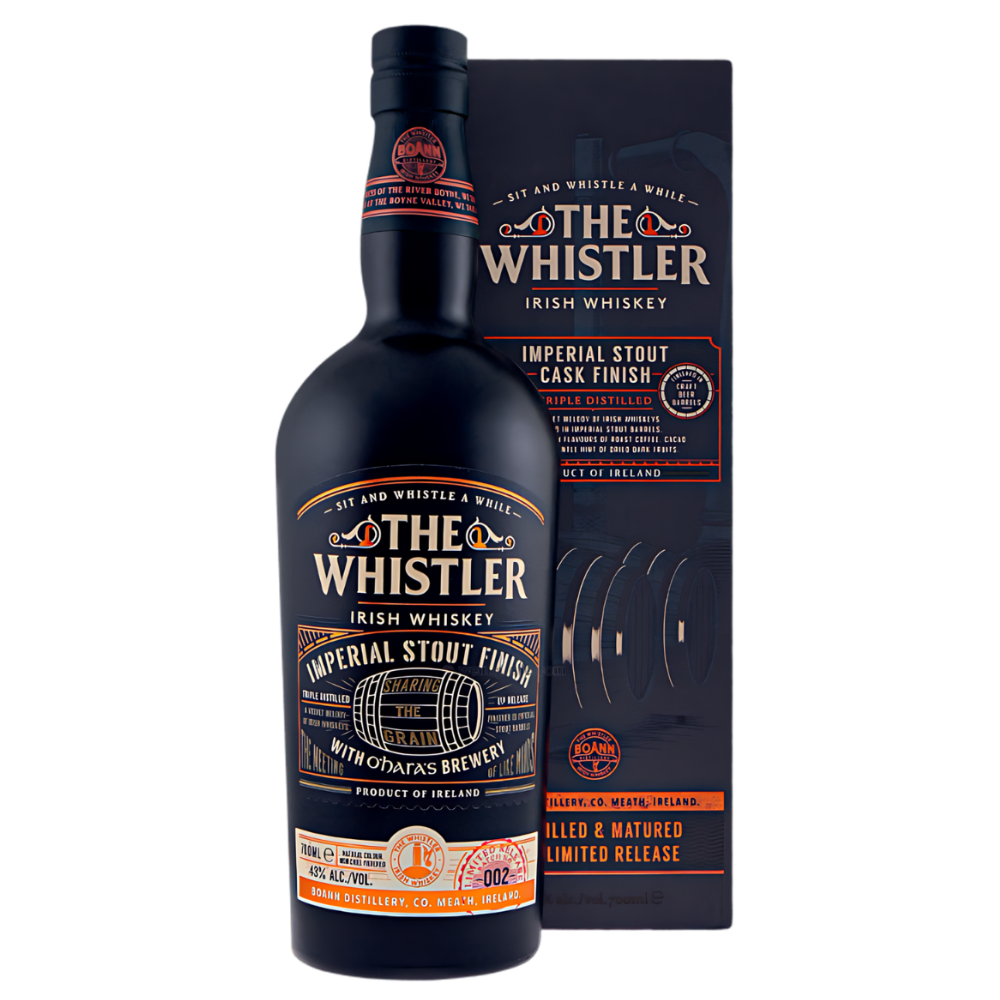 IRISH WHISKY THE WHISTLER IMPERIAL STOUT ALC.43% 0.7L
