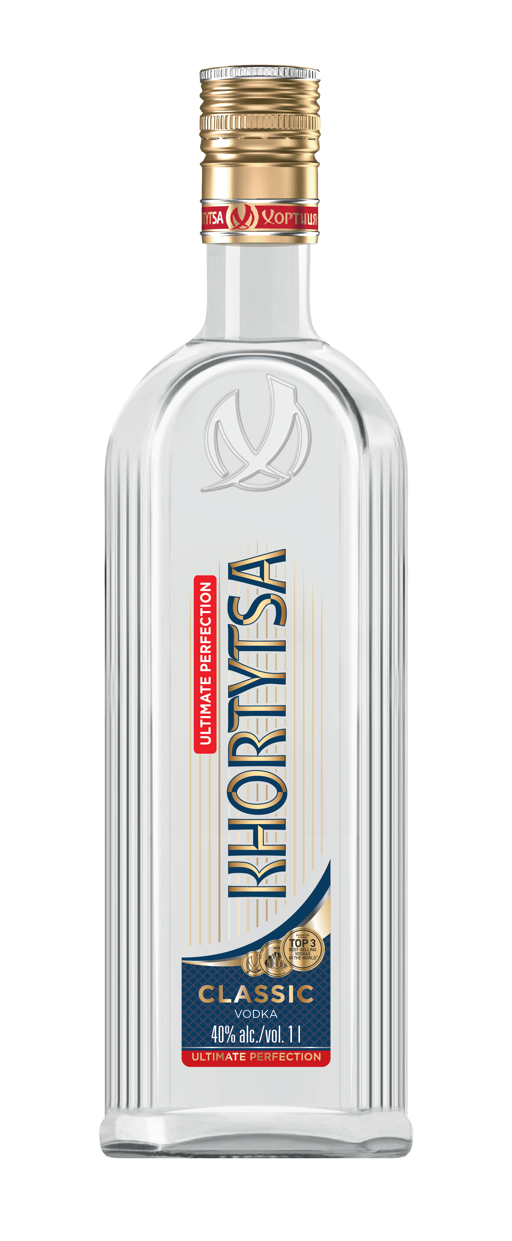 VODCA KHORTYTSA CLASICA 40%  1 L