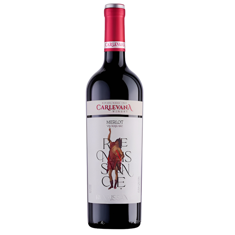 VIN CARLEVANA RENAISSANCE MERLOT ROSU SEC 0.75L