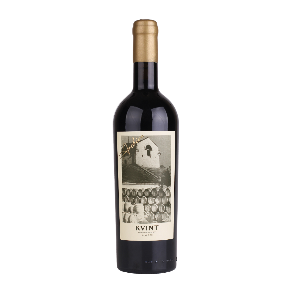 VIN KVINT ARCHIVE MALBEC ROSU SEC 15% 0.75L