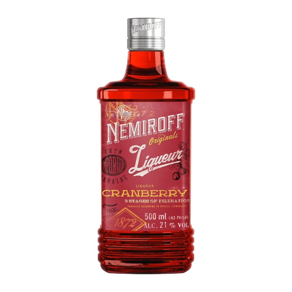 Nemiroff Cranberry Liqueur, 0.5 L