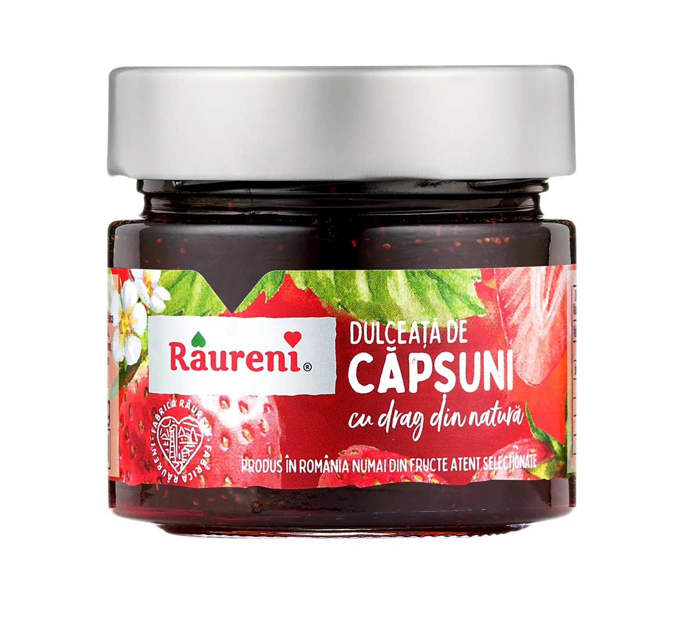 DULCEATA DE CAPSUNI RAURENI 270G