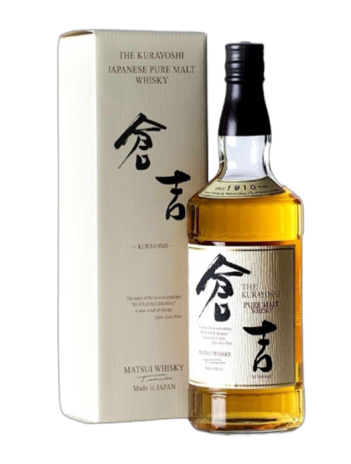 WHISKY JAPANESE KURAYOSHI 43% 0.7L