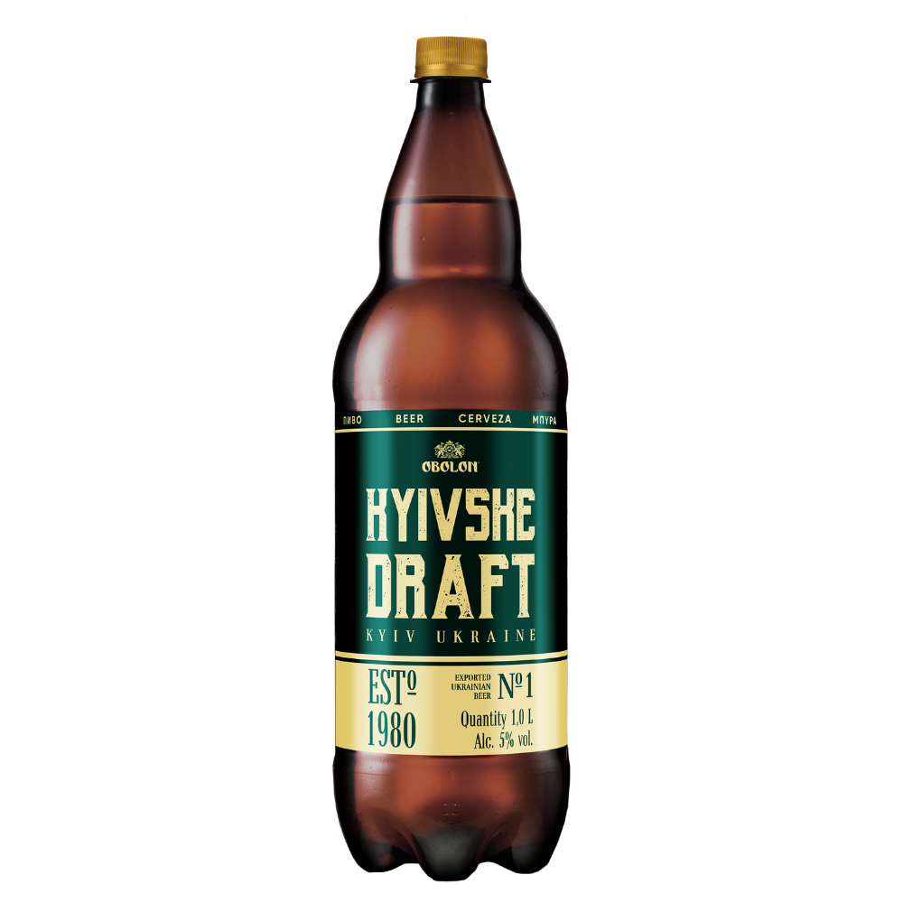 BERE KYIVSKE DRAFT 5% BLONDA PET 1L