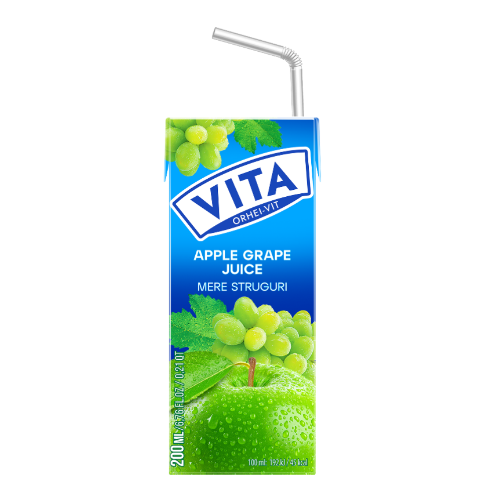 Vita Apple & Grape Juice, 0.2 L