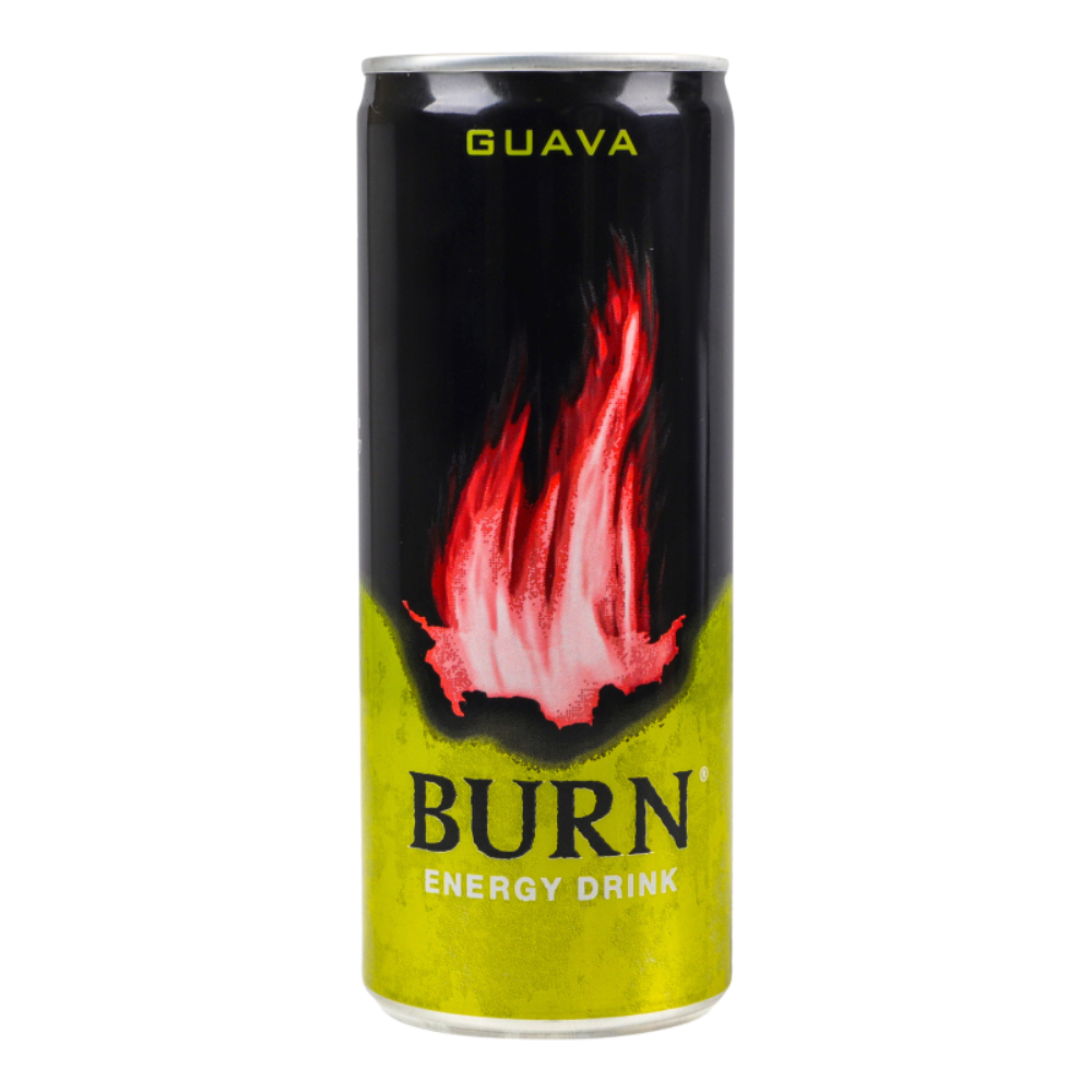 BAUTURA ENERGIZANTA BURN GUAVA 0.25L