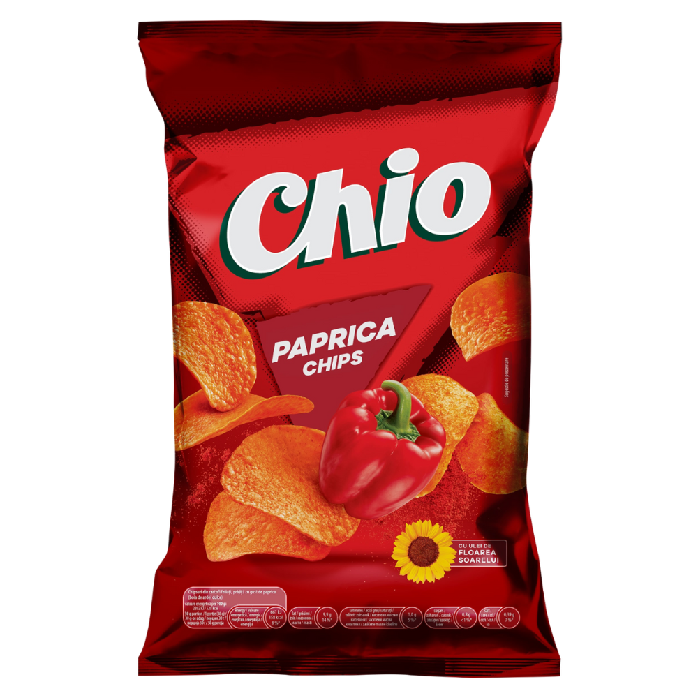 CHIPSURI CHIO PAPRIKA 125G