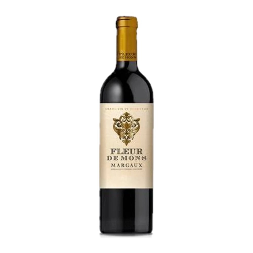 Fleur de Mons Margaux AOP Dry Red Wine, 0.75 L