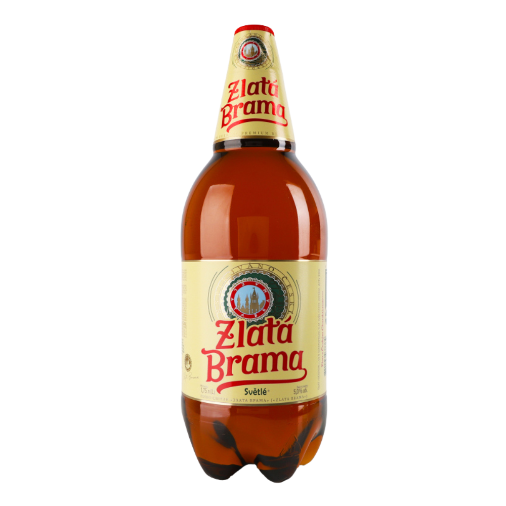BERE ZLATA BRAMA BLONDA ALC.5% PET 1.75L