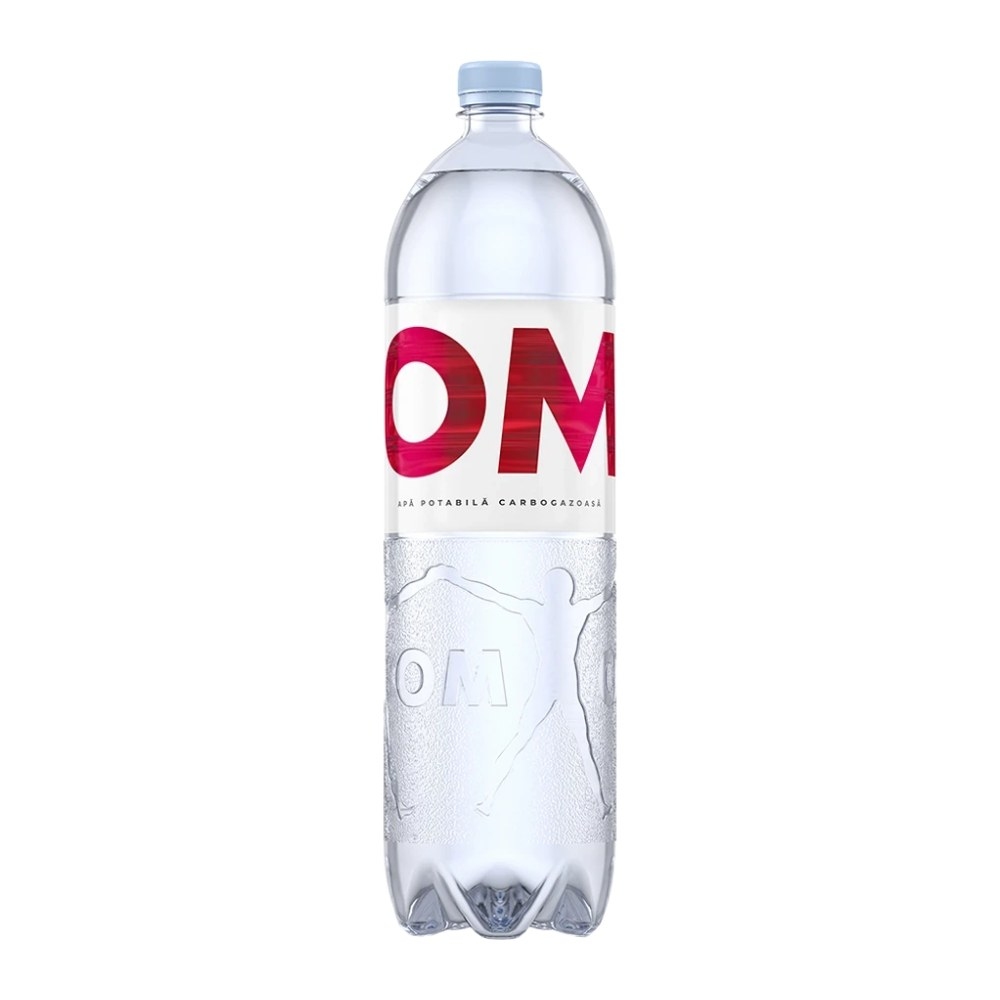 OM Sparkling Drinking Water, PET, 1.5 L