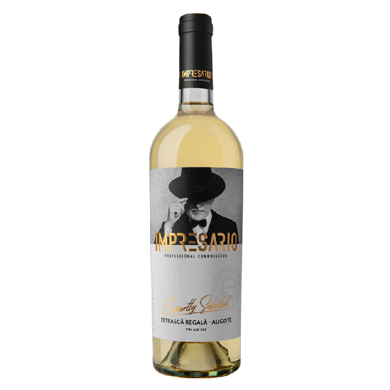 VIN IMPRESARIO FETEASCA REGALA ALIGOTE ALB SEC 0.75L