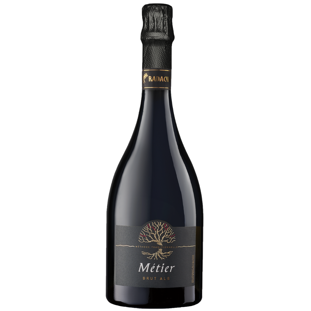 VIN SPUMANT METIER BRUT CLASIC ALB 0.75L