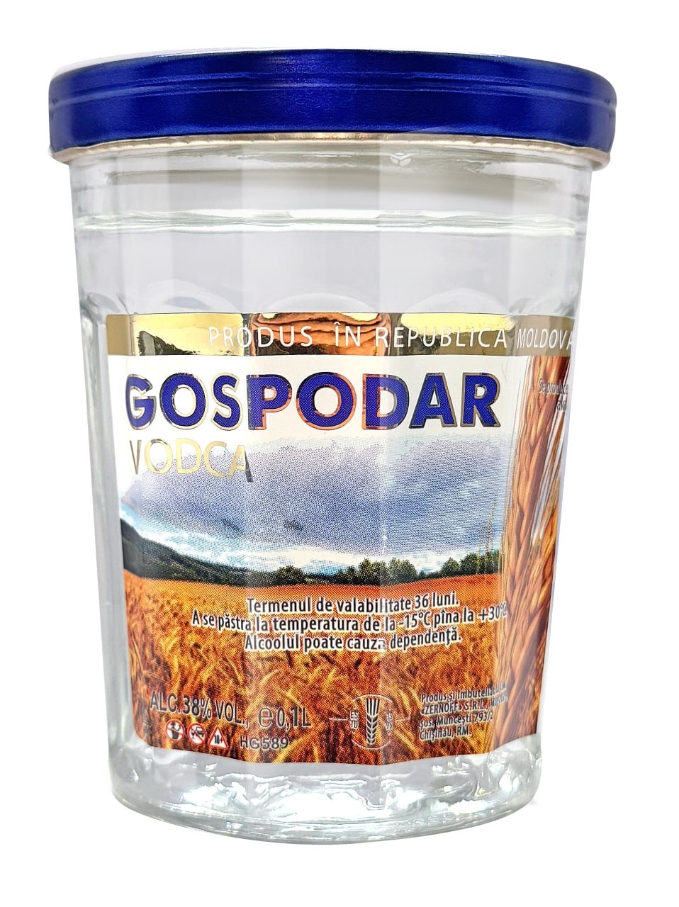 VODCA ZERNOFF GOSPODAR PAHAR 0.1L
