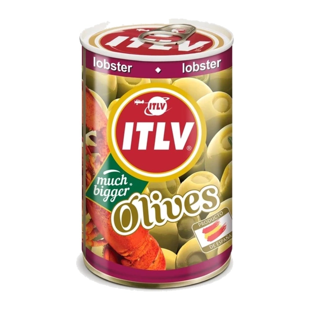 Măsline verzi umplute cu homar ITLV, 314 ml