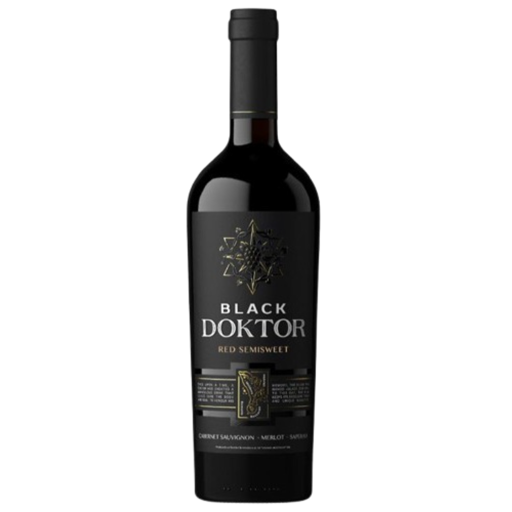 VIN BOSTAVAN BLACK DOCTOR ROSU D/DULCE 0.75L