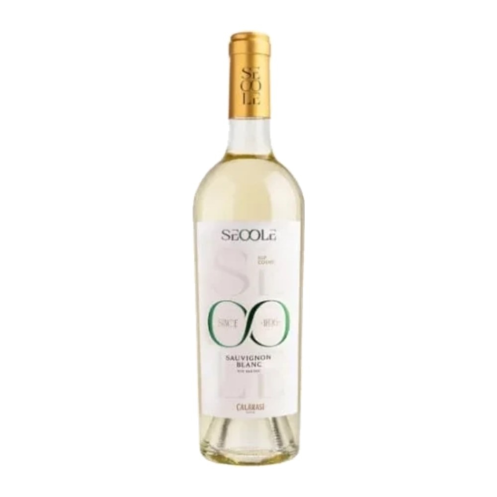 Vin Călărași Secole Sauvignon Blanc IGP Codru, sec, alb, 0,75 l