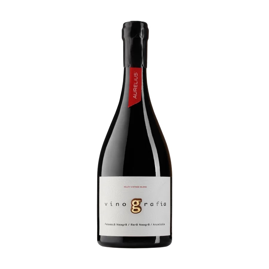 VIN AURELIUS VINOGRAFIA FETEASCA NEAGRA&RARA NEAGRA&ANCELLOTTA SEC ROSU 0.75L
