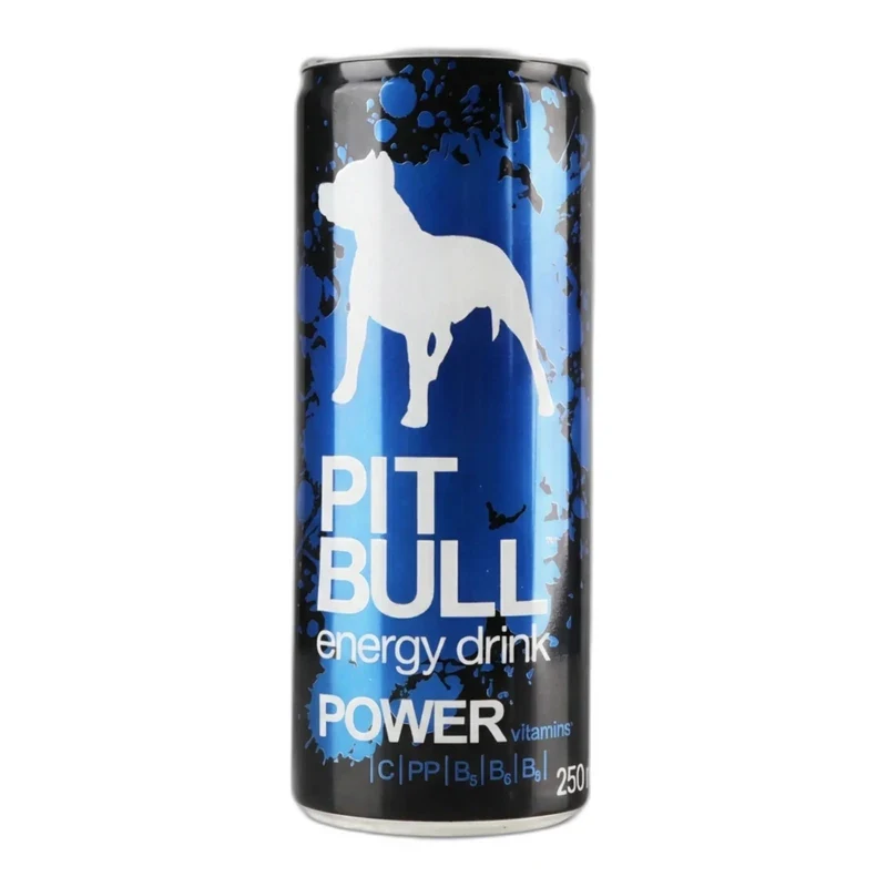 Pit Bull Power Energy Drink, Can, 0.25 L