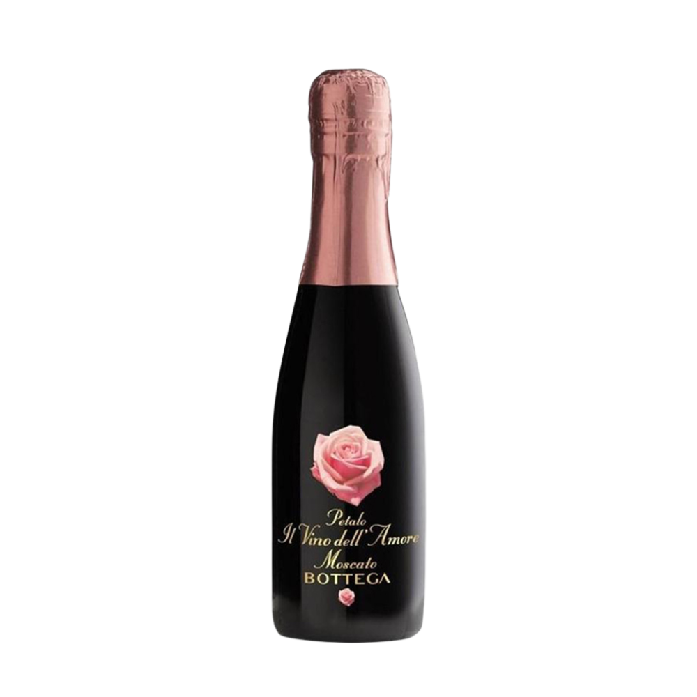 VIN SPUMANT PETALO AMORE MOSCATO BOTTEGA AL,6.5% 0.2L
